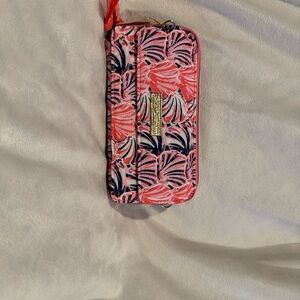 Simply Southern Pink and Navy Wristlet